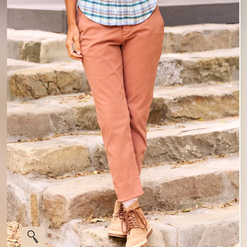 FRANK & EILEEN WICKLOW CHINO TWILL PANT Size 4